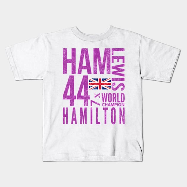 Ham 7x World Champion Kids T-Shirt by Worldengine